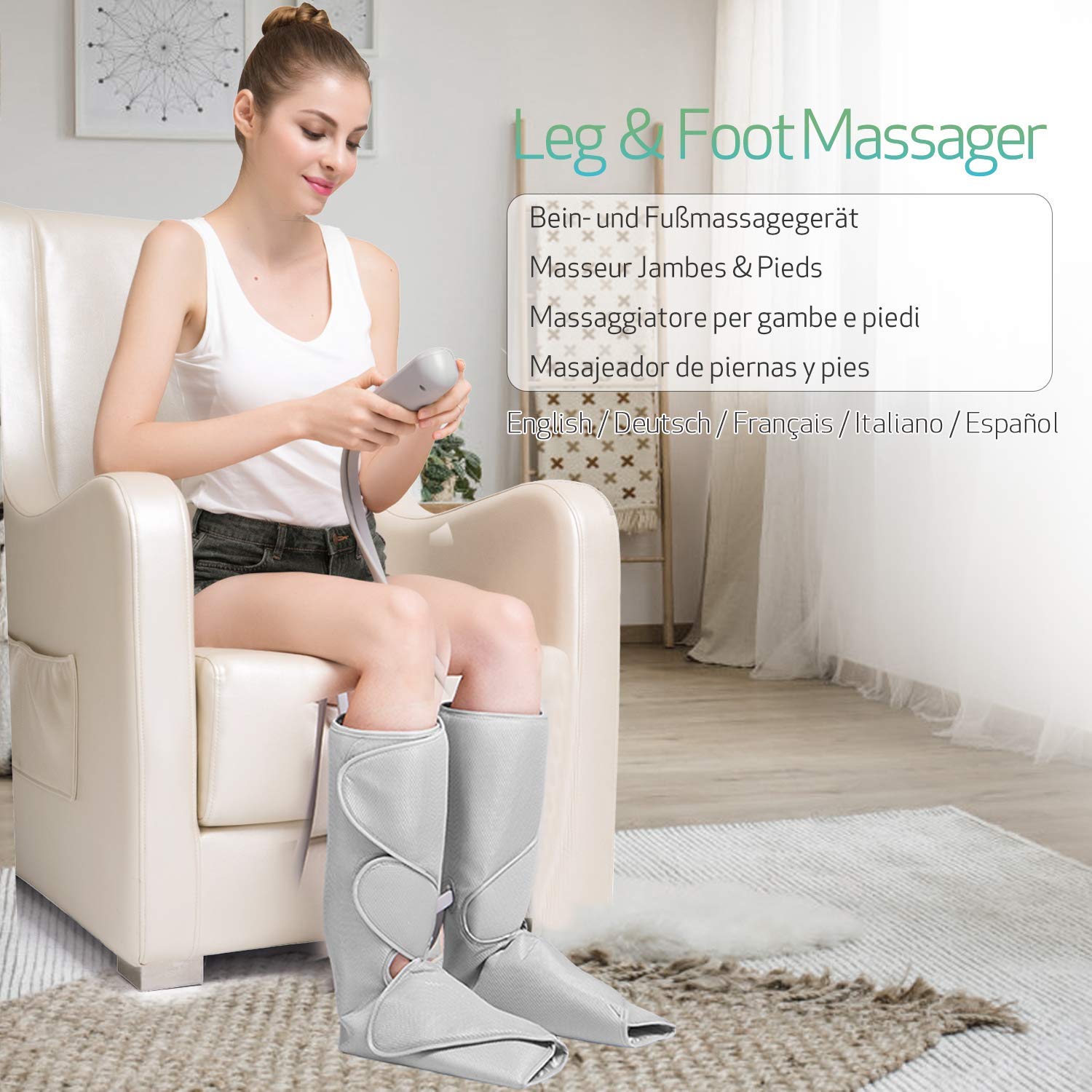 appareil massage jambes